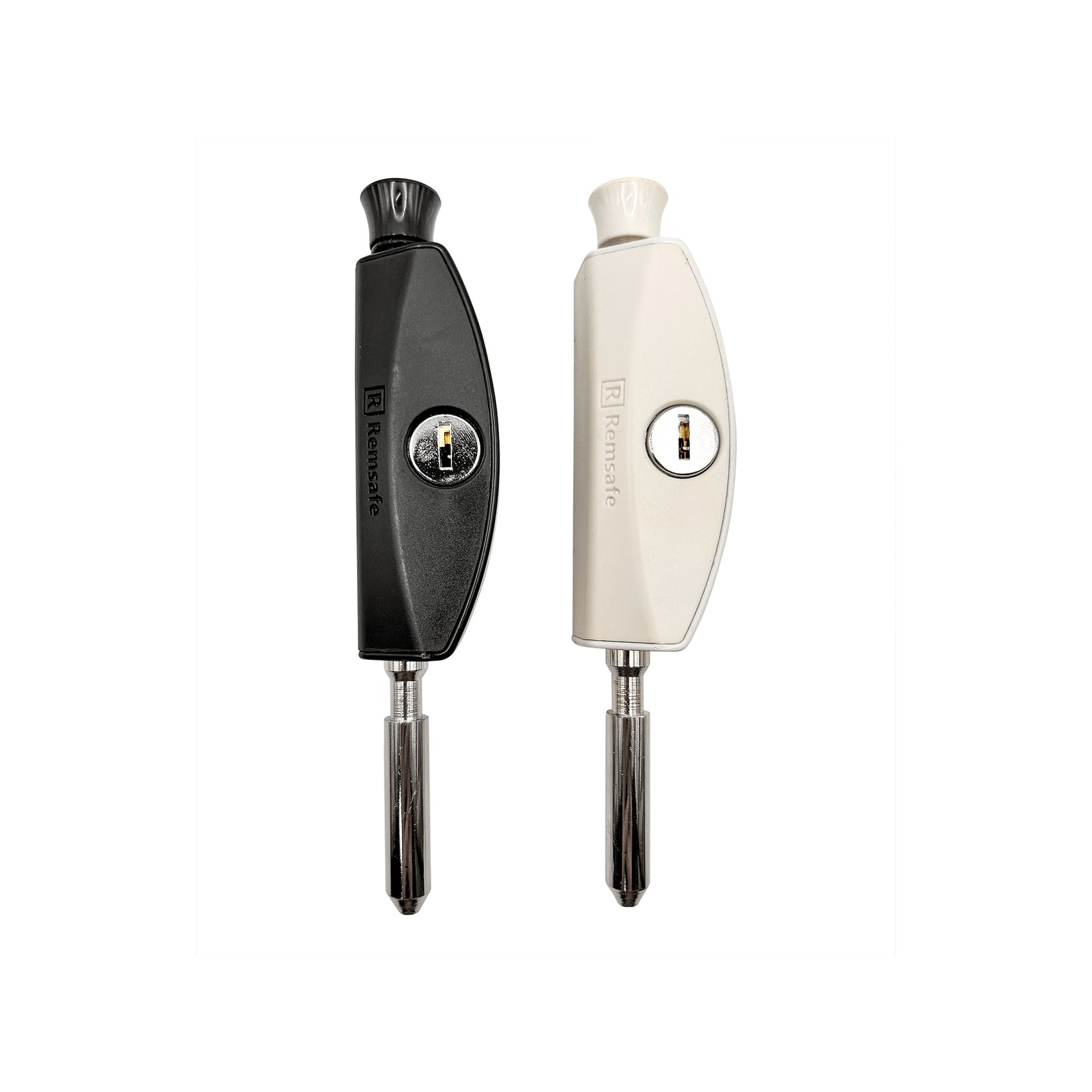 Remsafe White Powder Coated Steel Lockable Patio Bolt Window & Door