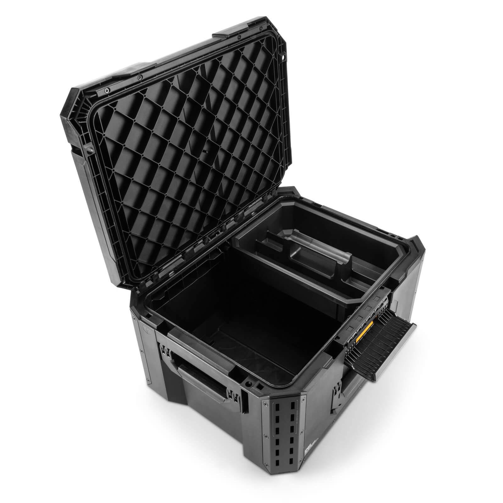 ToughBuilt StackTech Large Tool Box with Auto-Locking Mechanism