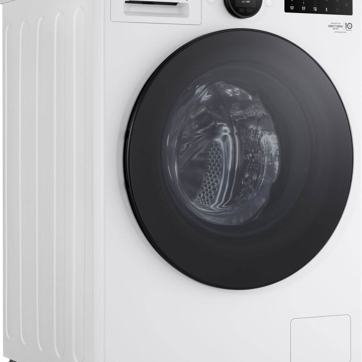 LG Series 10 12kg/8kg Front Load Washer Dryer Combo - Autodose, Steam Plus - White - WXC10-1412W