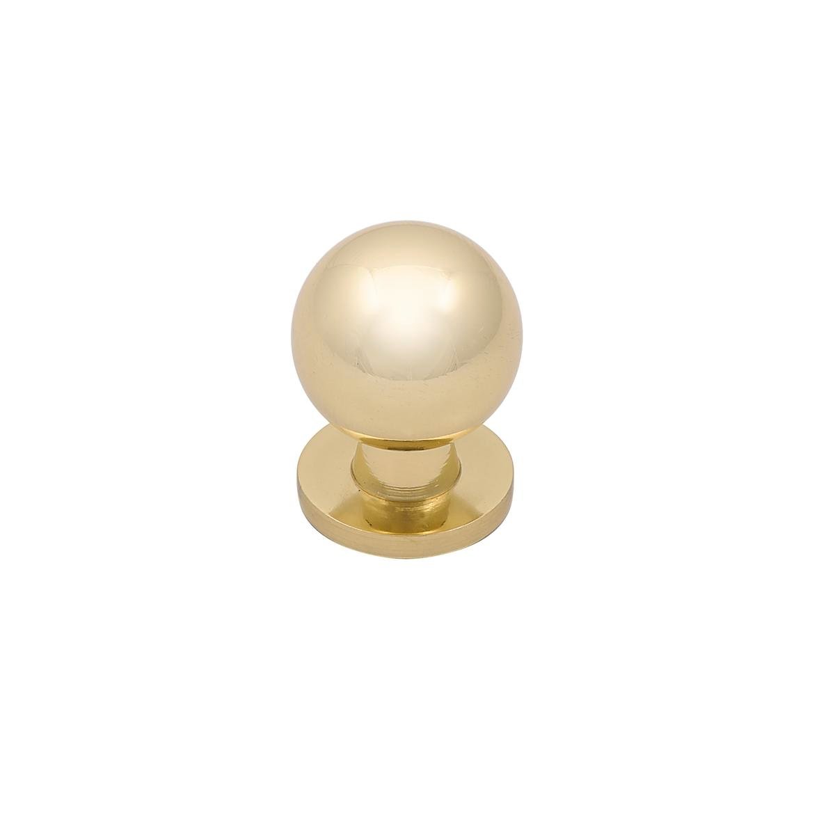 Prestige 15mm Brass Ball Cabinet Knob