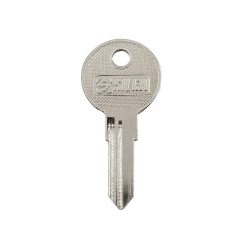 Ehi hf75r Silver Blank Key - Nickel Plated Brass - 54mm x 23mm - Key Cutting - SuperSaverAU - view 1
