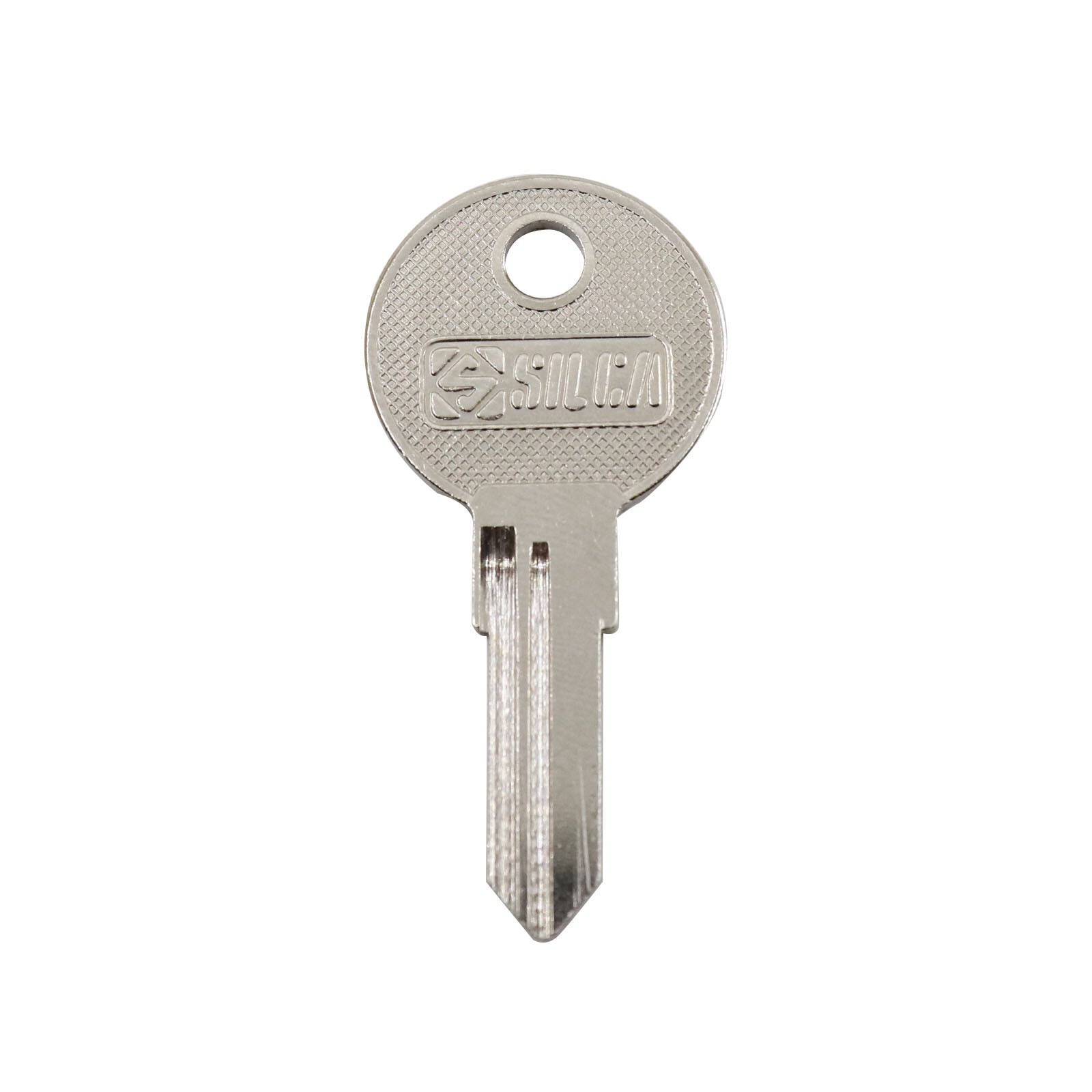 EHI HF75R Silver Blank Key, Nickel Plated Brass, for Key Cutting