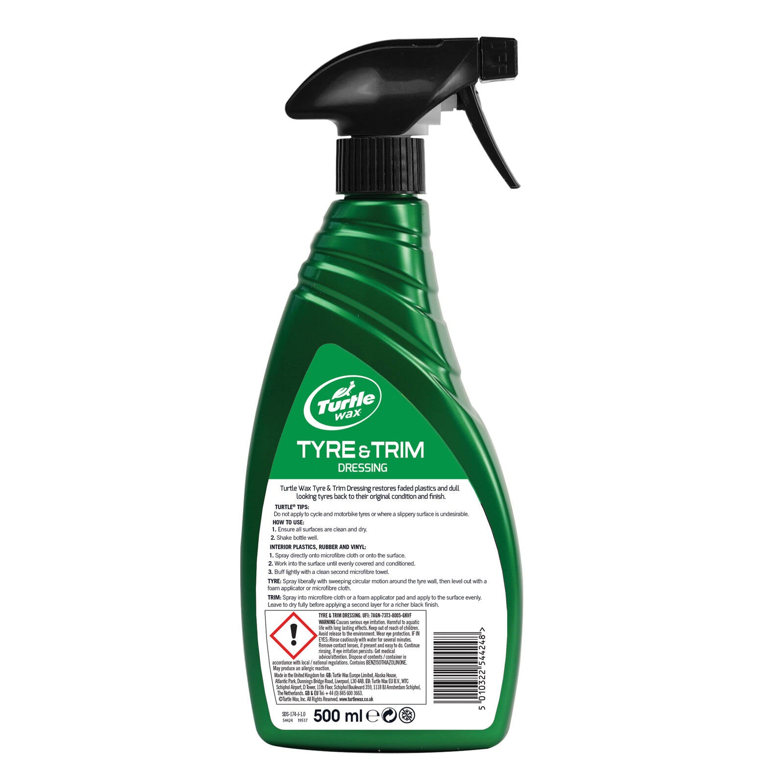 Turtle Wax Tyre & Trim Dressing 500mL