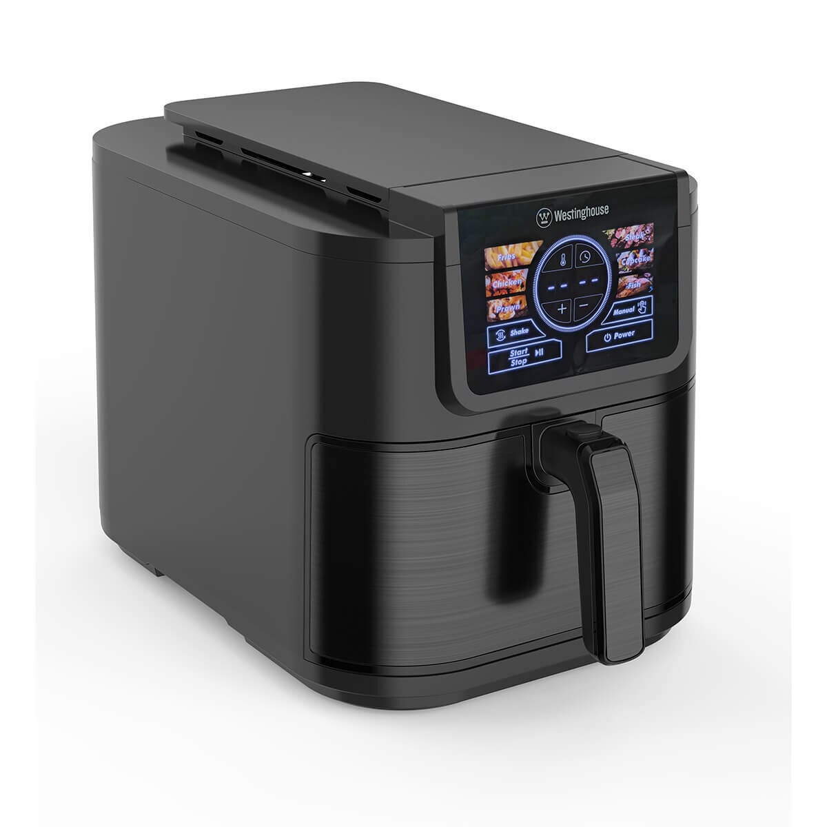 Westinghouse XL 8L Air Fryer - Smart Logic Control, Digital Touchscreen, Black - WHOF12KS