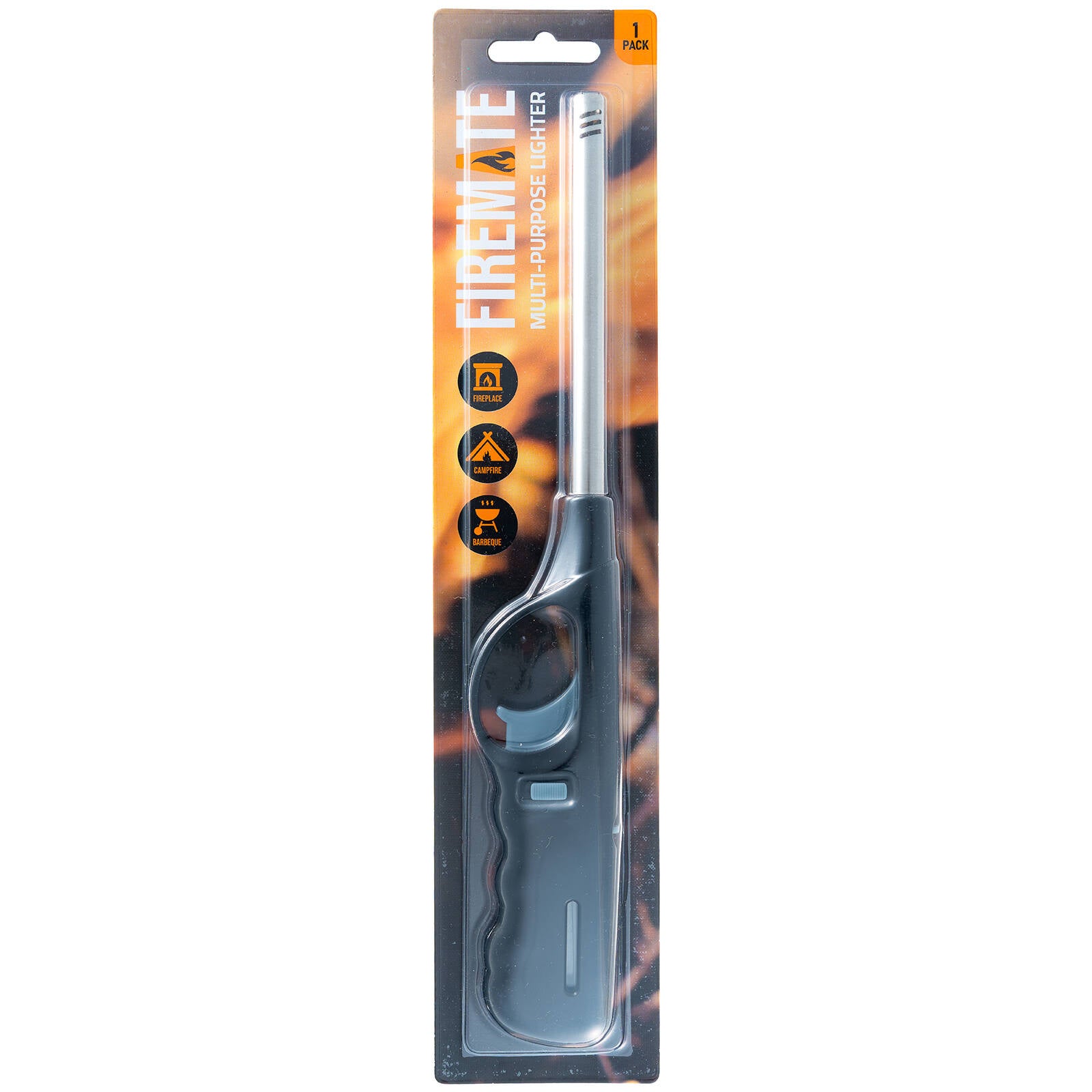 Firemate Refillable Gas Lighter - Adjustable Flame, Multi-Purpose