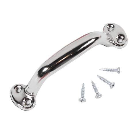 Goliath 125mm Zinc Plated Grab Handle, Zinc Alloy, Weather Resistant