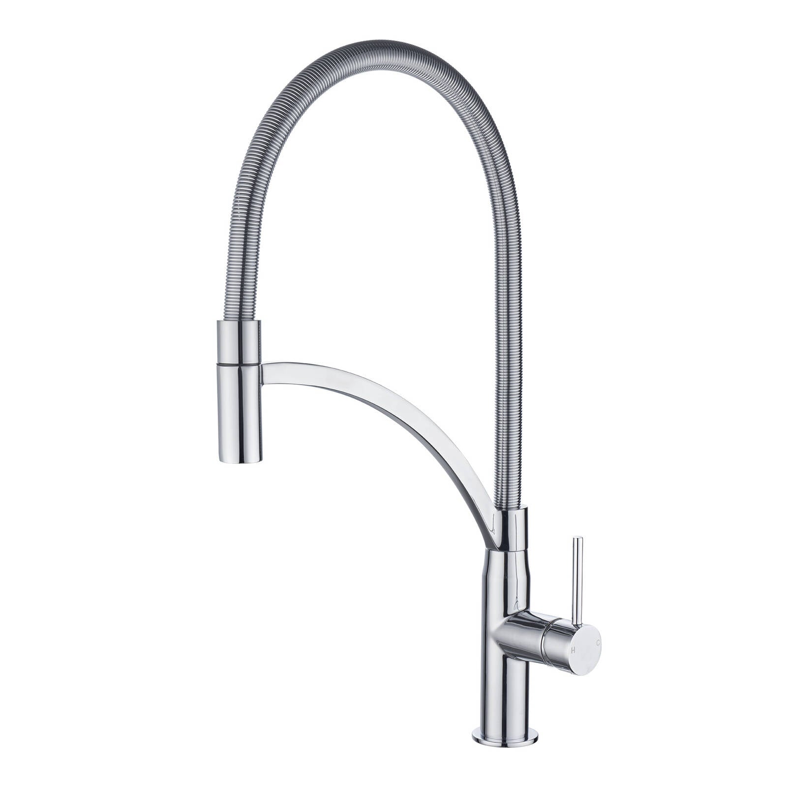 Mondella Resonance 25mm Chrome Pull-Out Sink Mixer 6L/min WELS 5 Star