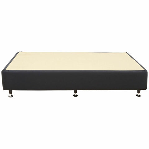 A.H. Beard Designer Double Bed Base - Black, Australian Designed and Owned, 10 Year Warranty - FODEB2BDBL