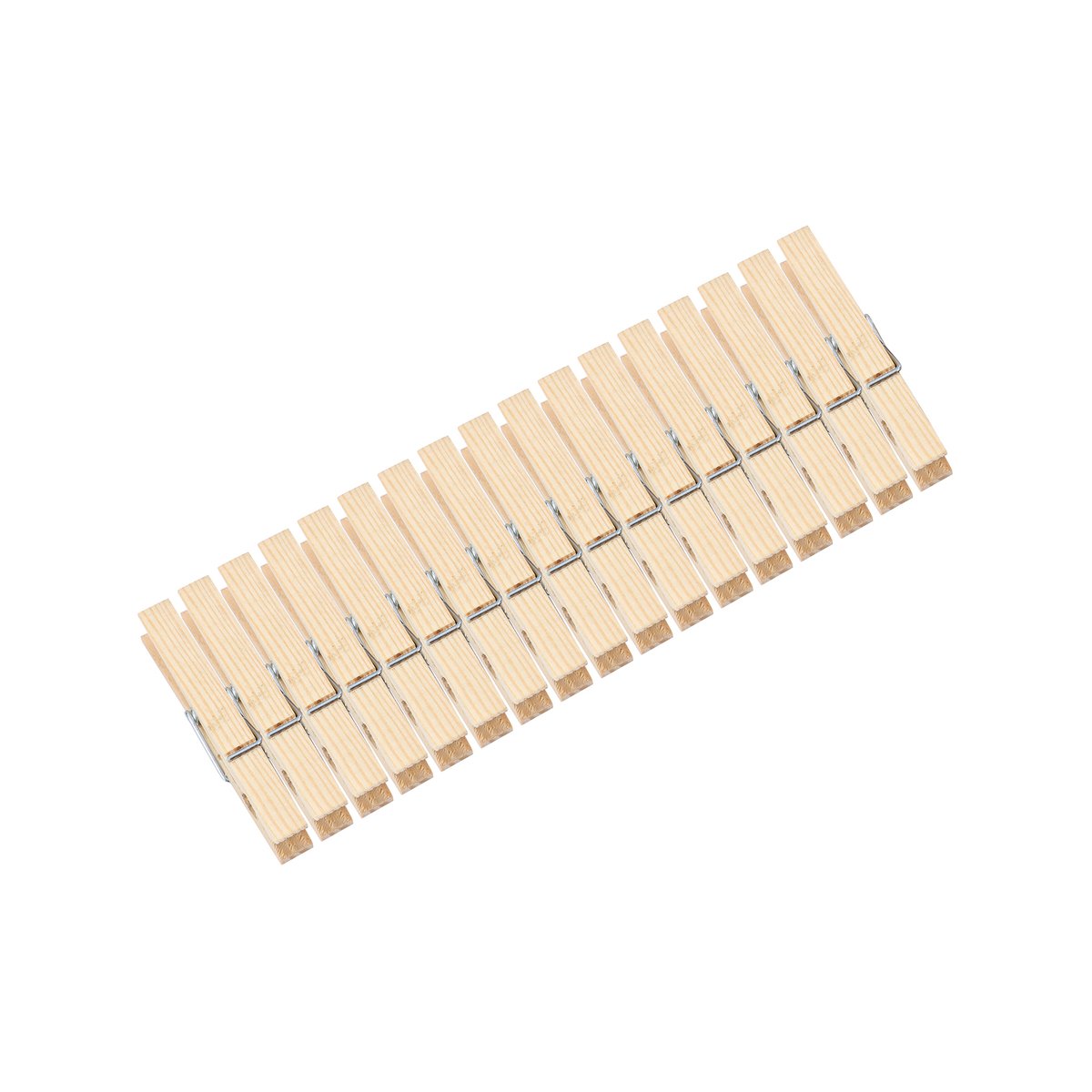 Boxsweden Wooden Clothes Pegs - 100 Pack - 235mm x 30mm x 180mm - Natural - SuperSaverAU - view 3