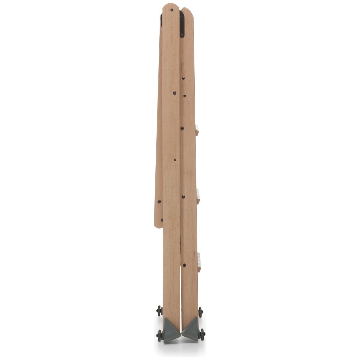 Foppapedretti Lascala 4 Wood Ladder - Solid Beechwood, Folds Flat to 17cm, 150kg Max Load - F9900360003
