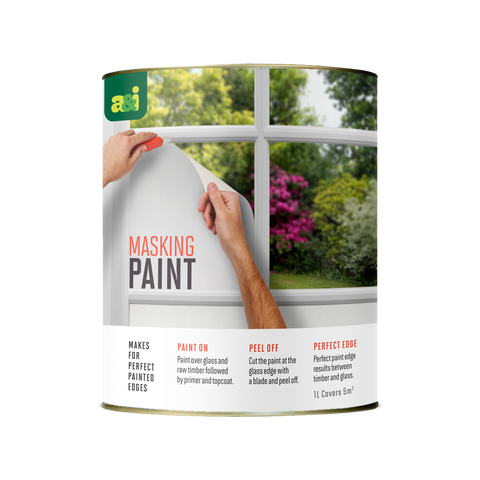 A&I Coatings 1L Water Based Peelable Masking Paint