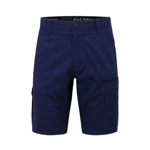 Hard Yakka 3056 Raptor Rip Resistant Mid Length Short Size 82r - Navy - Durable Comfort - SuperSaverAU - view 1