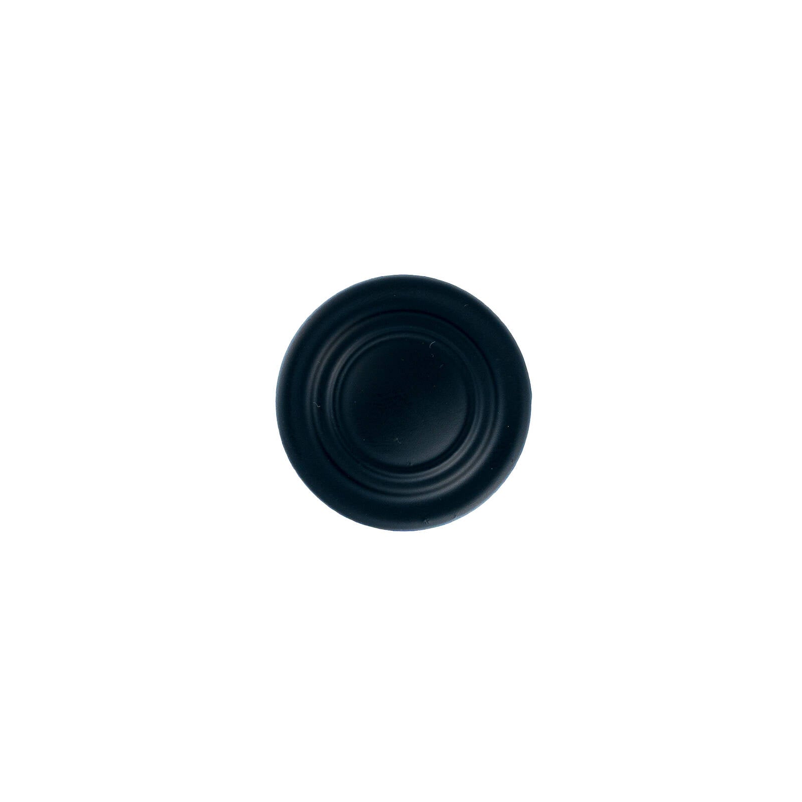 Taskmaster 34mm Matte Black Steel Cabinet Knob