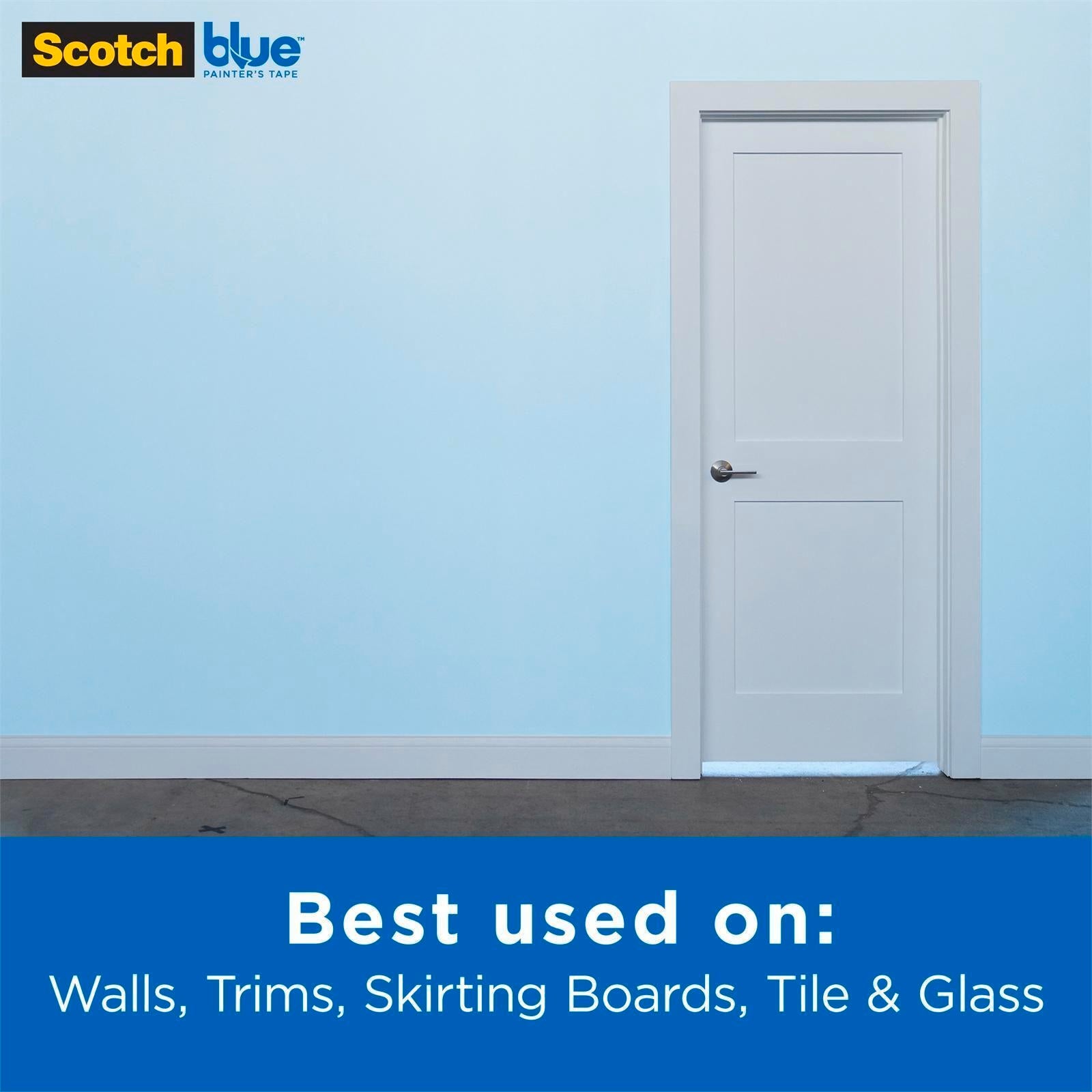 ScotchBlue Original Multi-Surface Painter's Masking Tape 24mm x 54.8m Blue UV Resistant