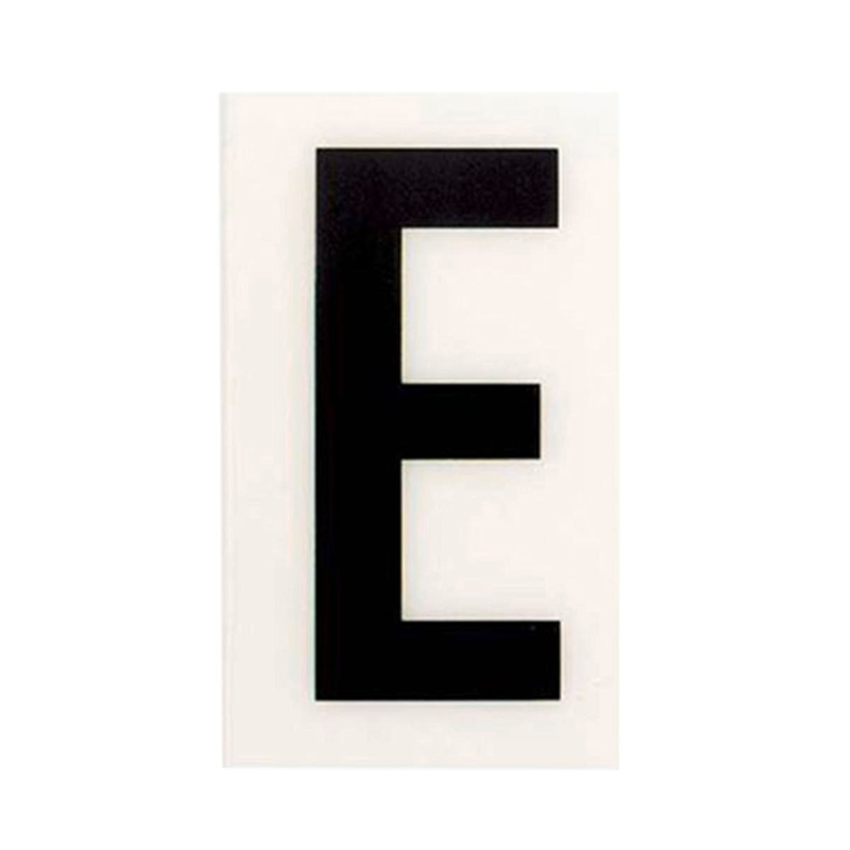 Sandleford 60mm White Self Adhesive House Letter E - Durable Polycarbonate - SuperSaverAU - view 1