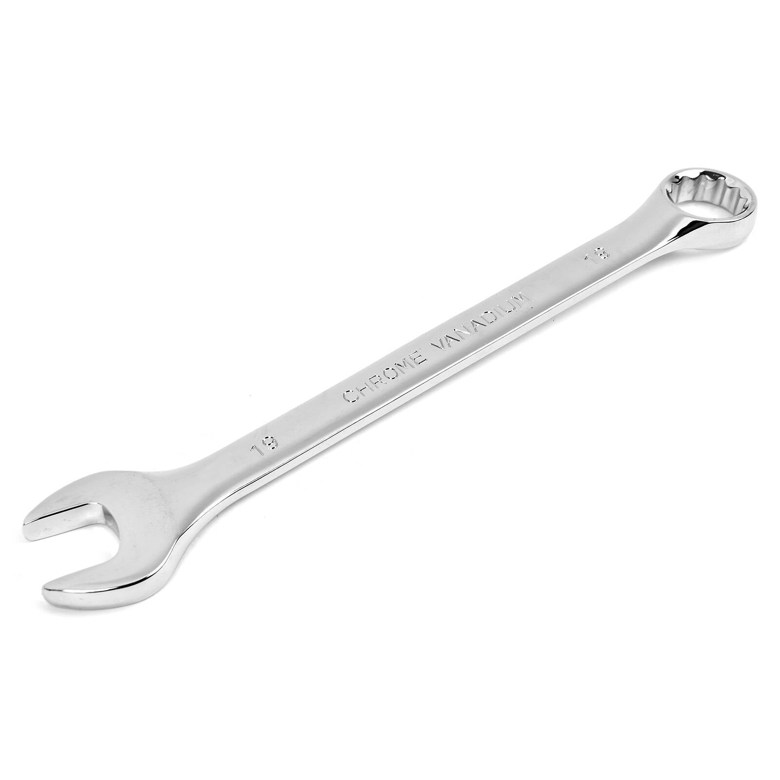 Trojan 19mm Combination Spanner, Chrome Vanadium 12 Point Ring End