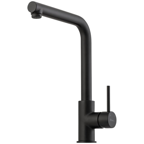 Oliveri Venice right angle mixer tap - Matte Black, WELS 5 Star, brass body, ceramic disc - VE570FMB