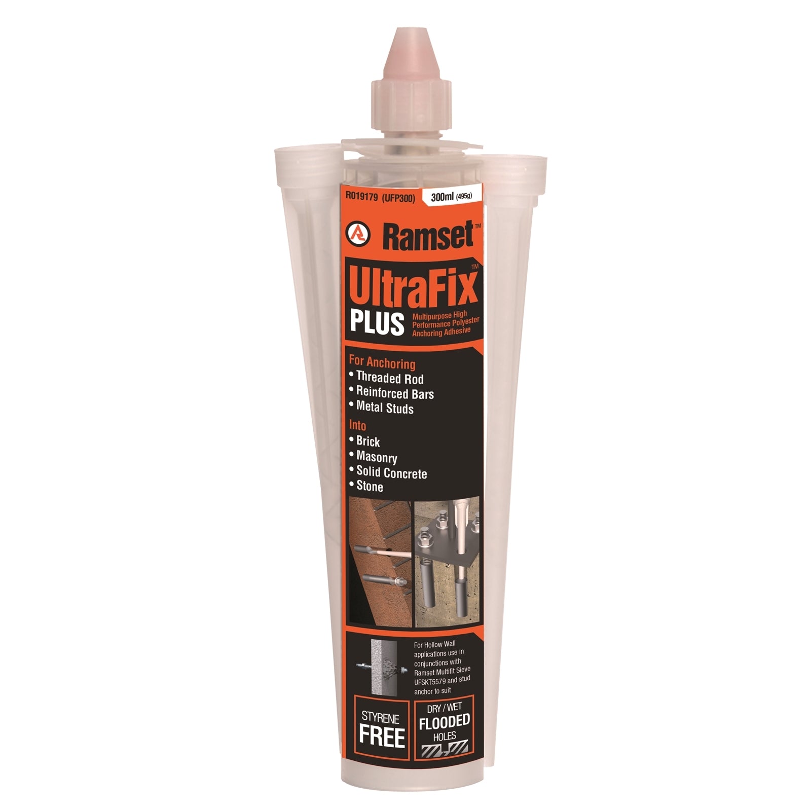 Ramset 300ml ChemSet UltraFix Plus Polyester Chemical Anchoring Adhesive