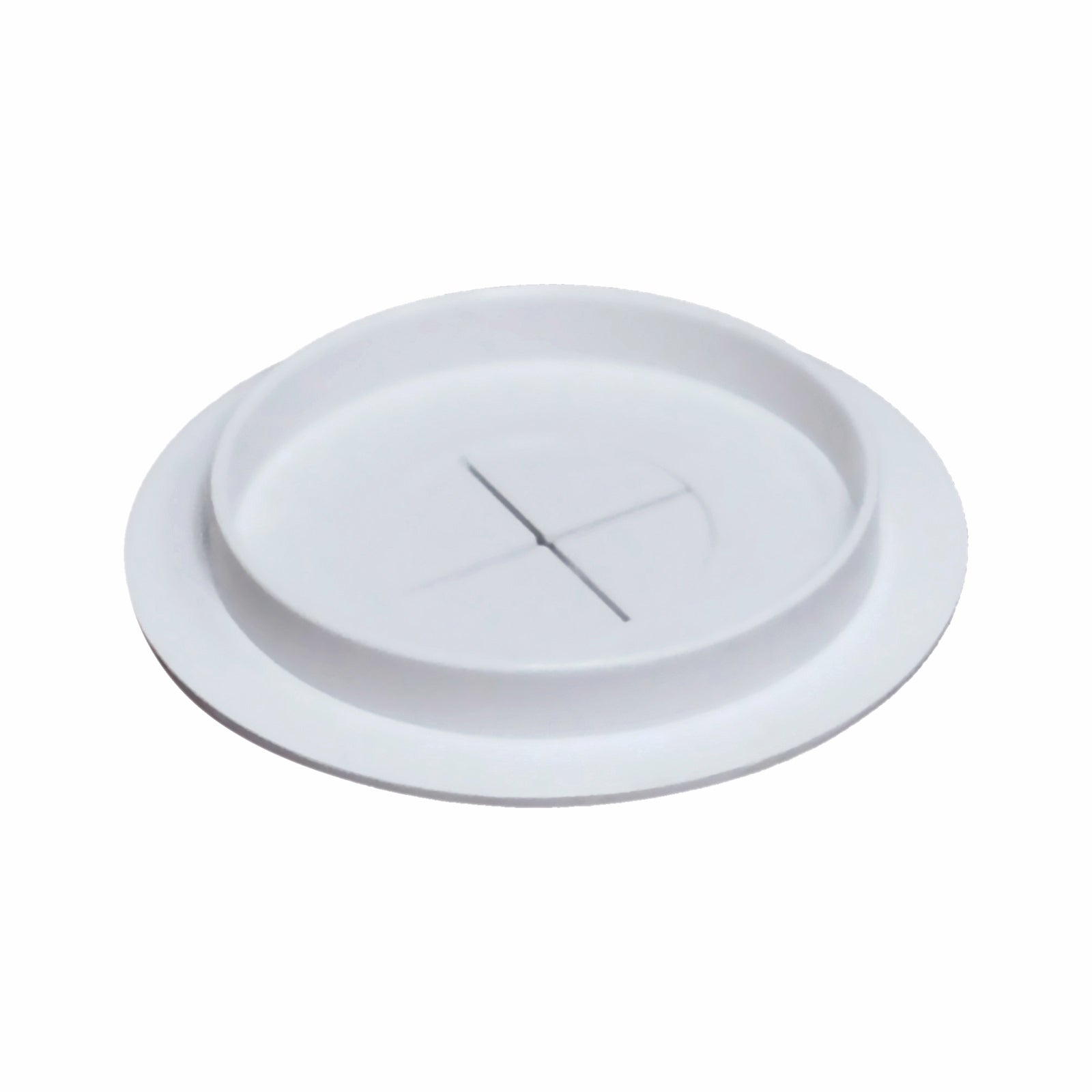 Kinetic 100mm PVC Puddle Flange Cap Light Grey