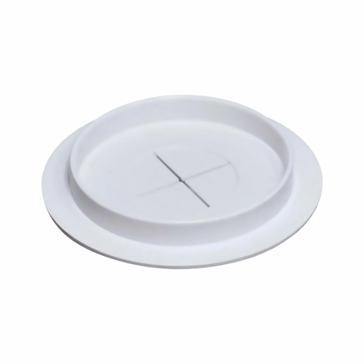 Kinetic Puddle Flange Cap - 100mm - PVC - Light Grey - Durable - SuperSaverAU - view 1