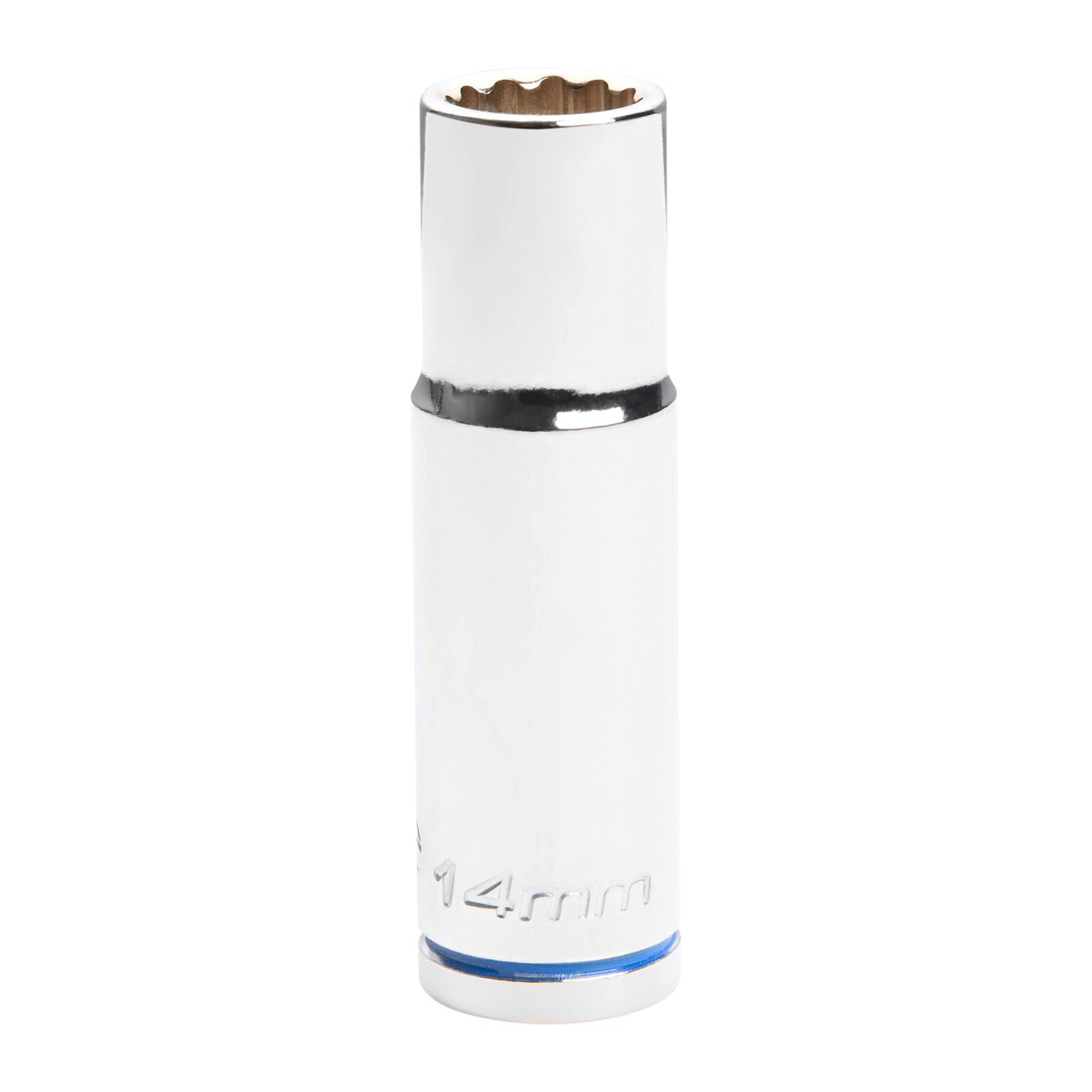 Kincrome 14mm 1/2" Drive Deep Socket, Chrome Vanadium Steel, 12 Point, Rust Resistant