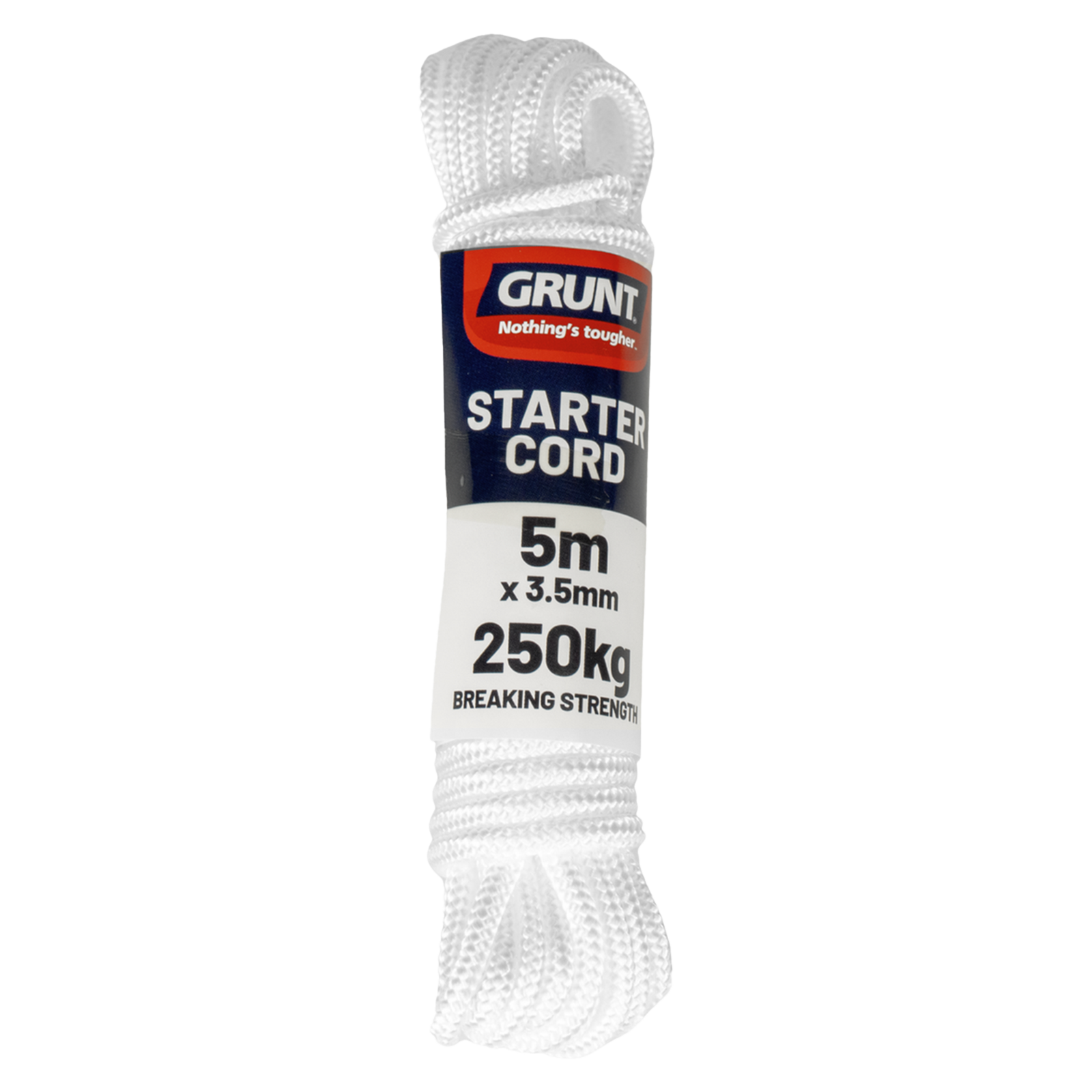 Grunt 3.5mm x 5m Starter Cord, Nylon, 250kg Break Strength