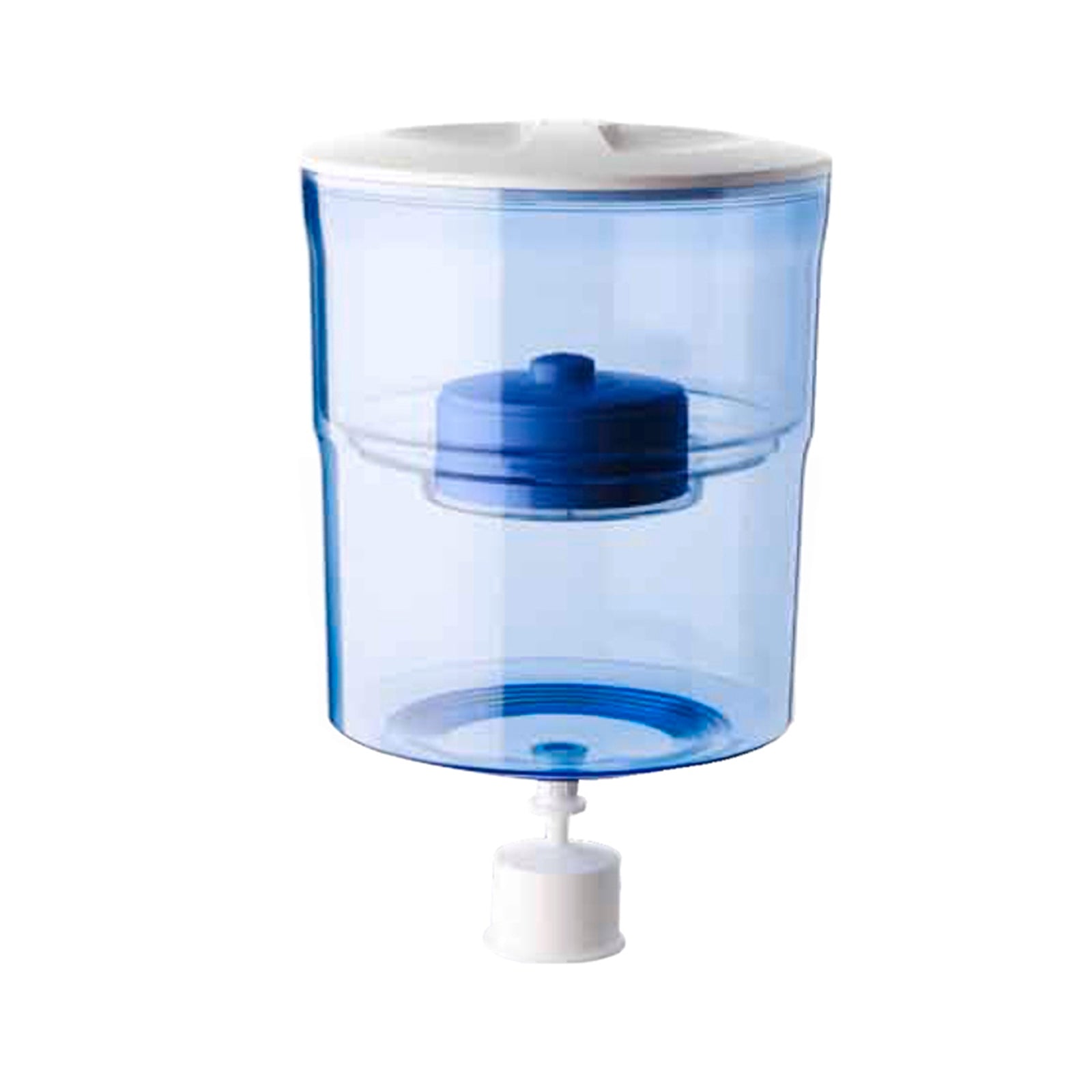 Aquaport 6.5L Water Filter Bottle, Plastic, Clear or Blue