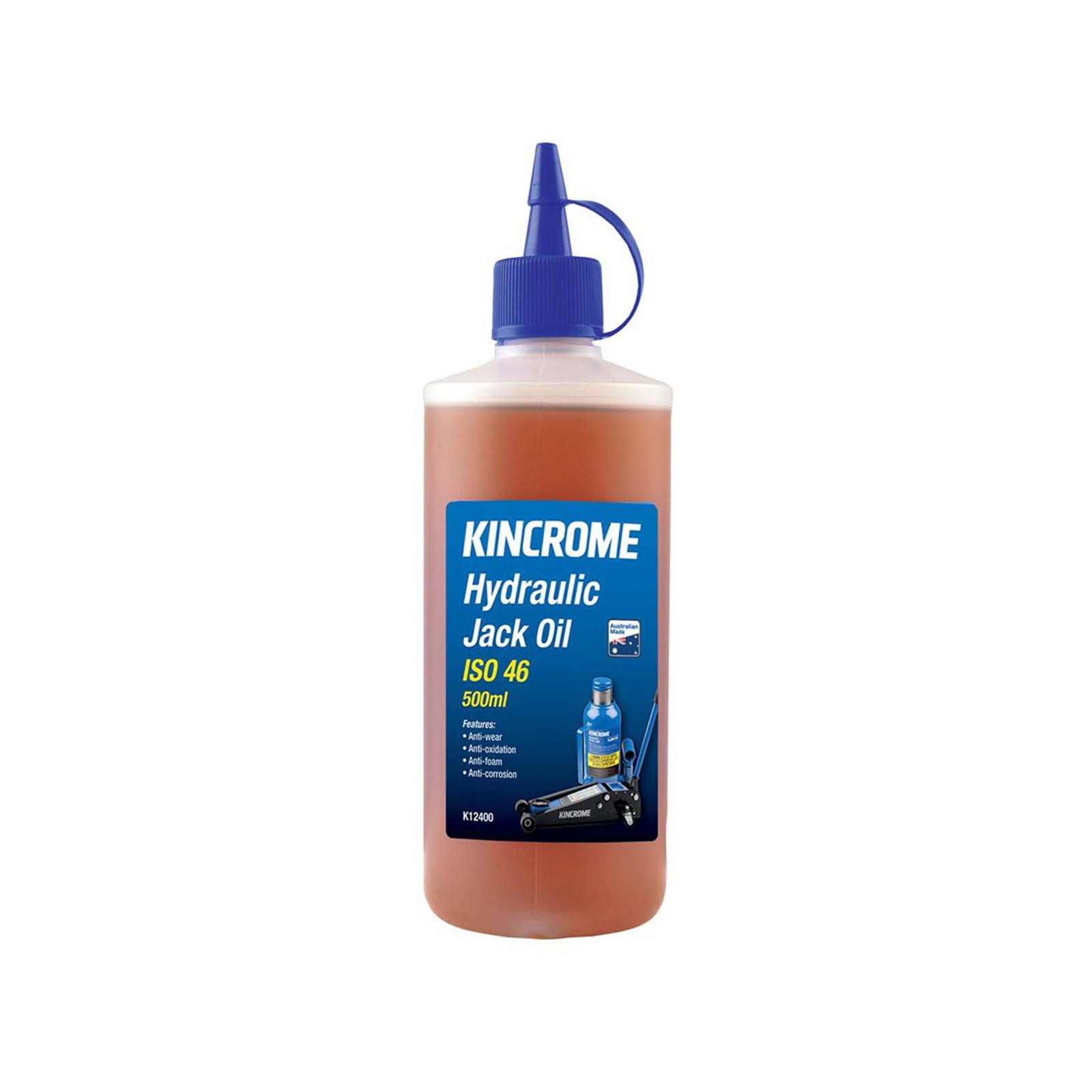 Kincrome Hydraulic Jack Lubricating Oil 500ml ISO 46