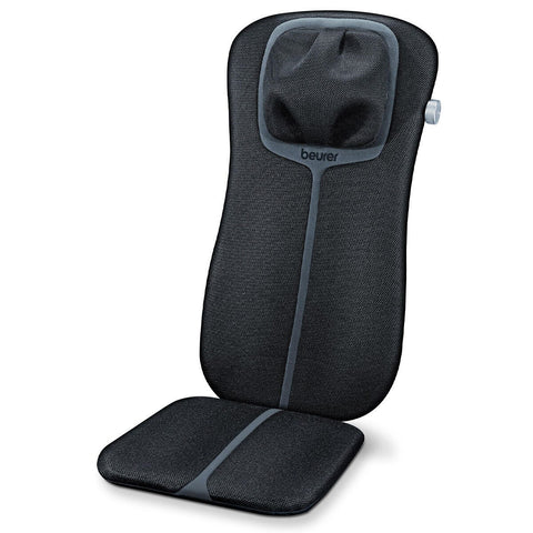 Beurer shiatsu seat cover - shiatsu, spot and rolling massage, light and heat function, black - MG254