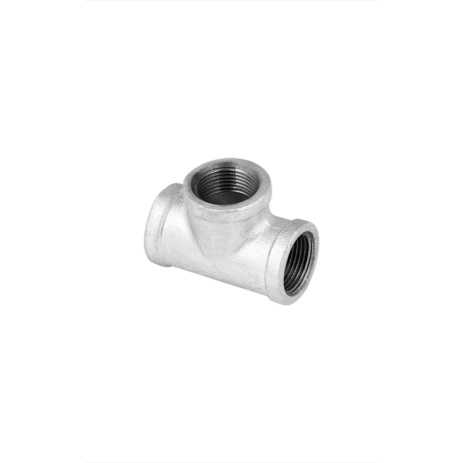 Brasshards 15mm Galvanised Malleable Iron Tee