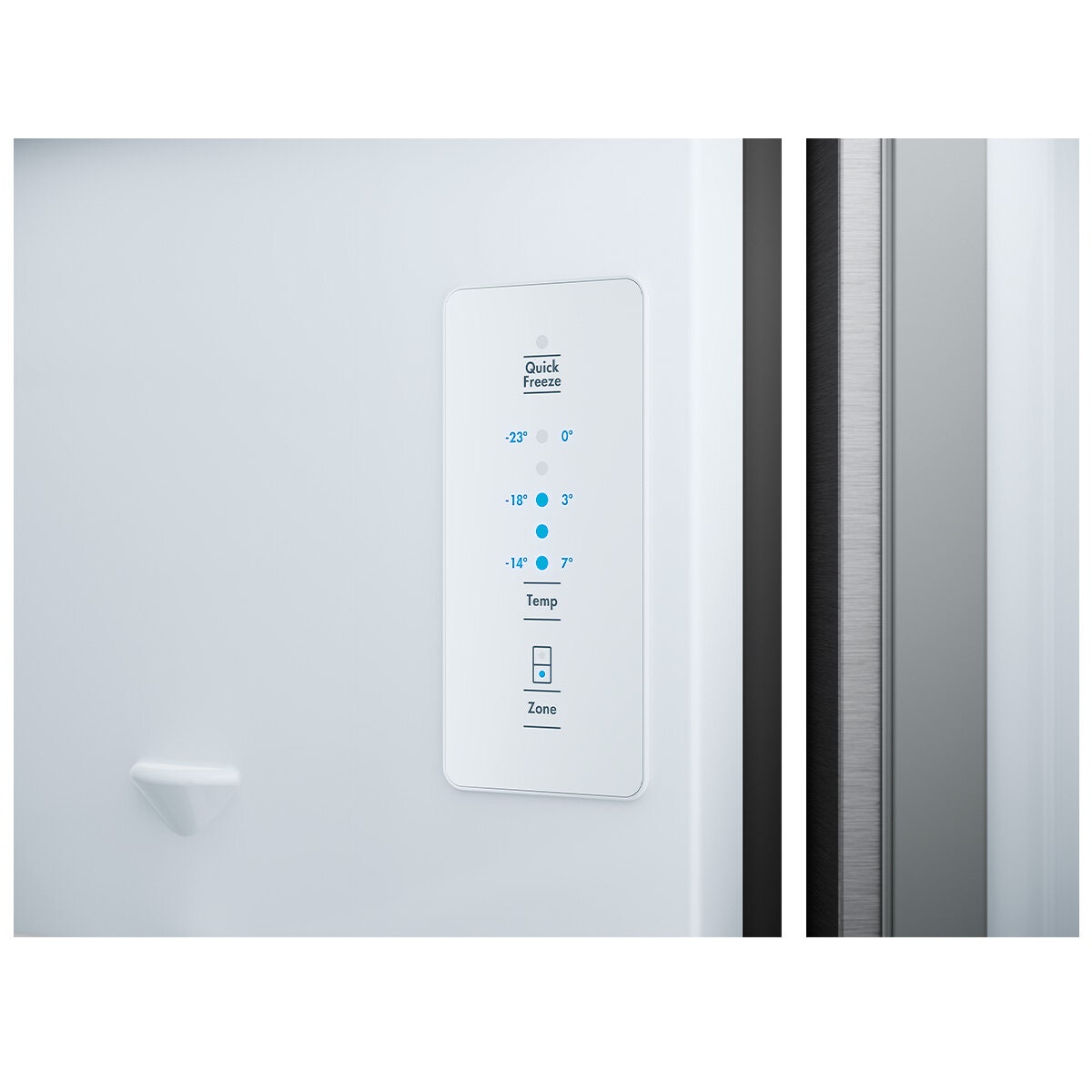 Westinghouse 565L French Door Fridge - Silver, FresherAir Odour Control, CrispSeal Crispers - WHE5600SD