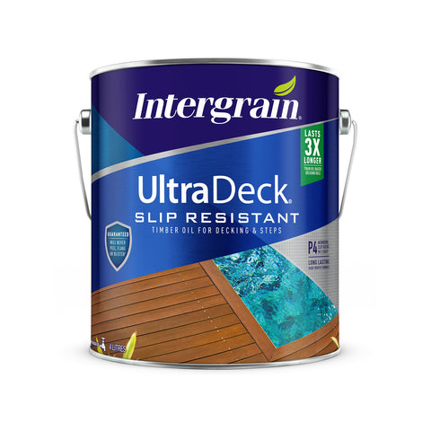 Intergrain 4L Natural UltraDeck Slip Resistant Decking Oil Water Based