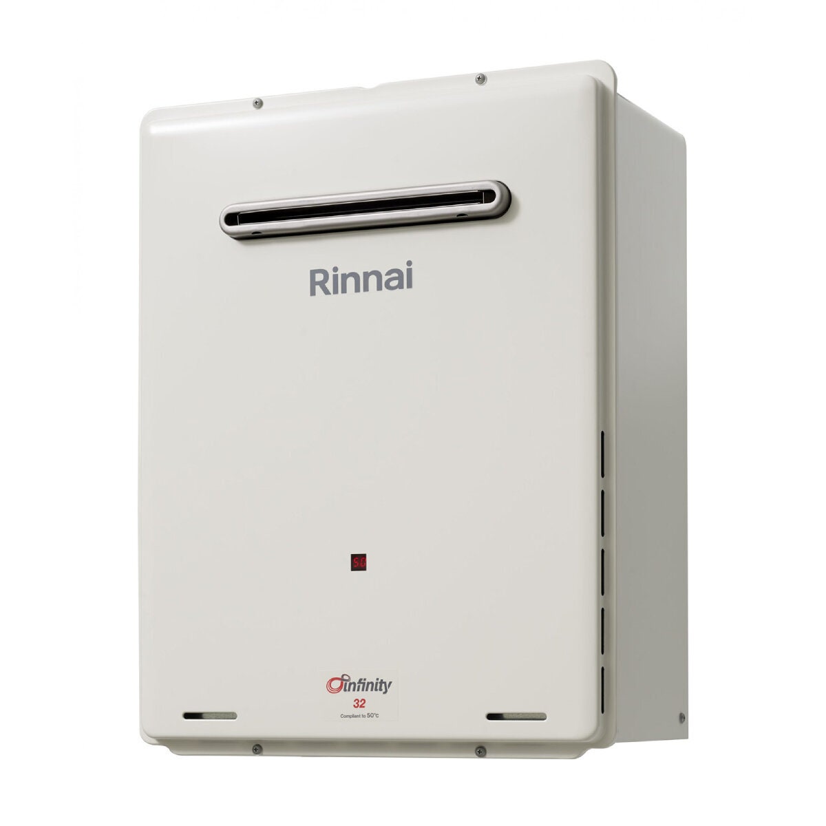 Rinnai Infinity 32 LPG Continuous Flow Hot Water System - 50°C Pre-Set - 6 Star - INF32L50MA