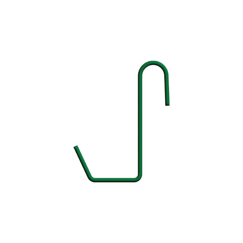 Jack 15cm Green Square Hanging Basket Hook