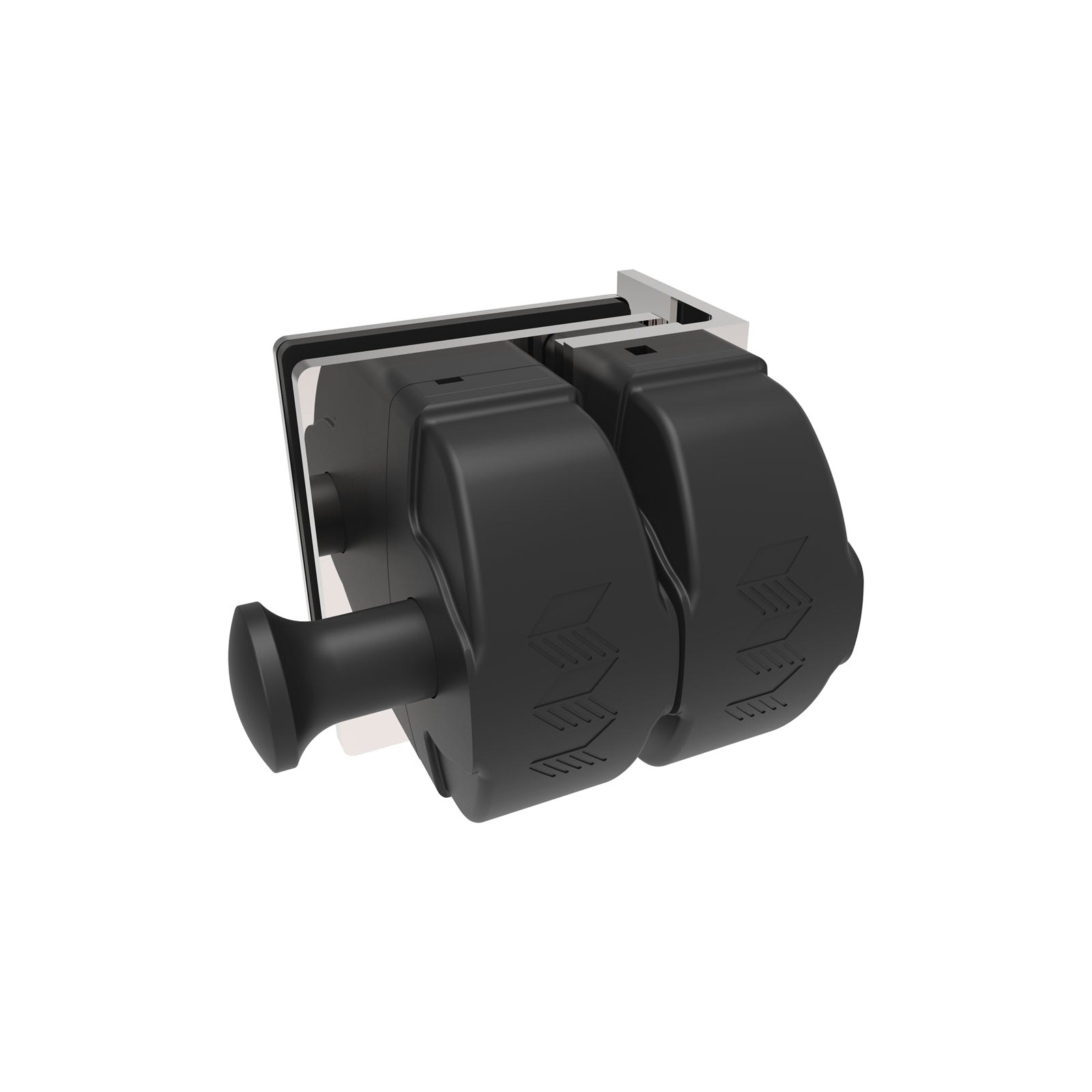 ProtectorAl Poly & 316 Stainless Wall/Post to Glass Pool Gate Latch