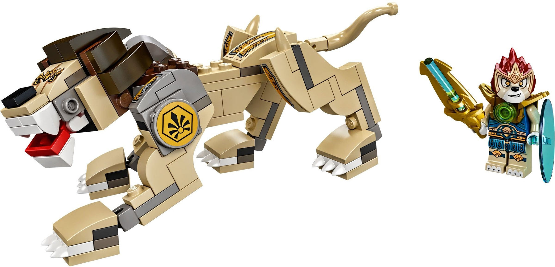 LEGO 70123 Lion Legend Beast Laval & Royal Valious CHI - SuperSaverAU - view 2