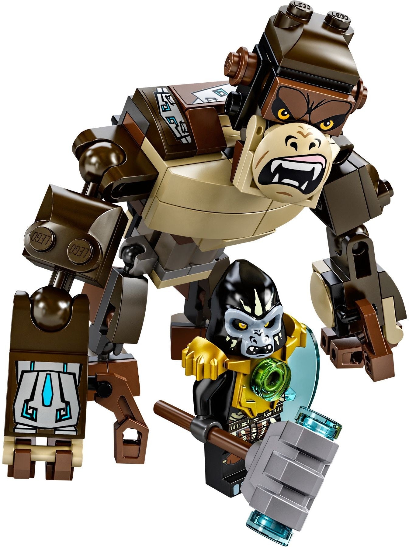 LEGO 70125 Gorilla Legend Beast - Gorzan & CHI Hammer - SuperSaverAU - view 3