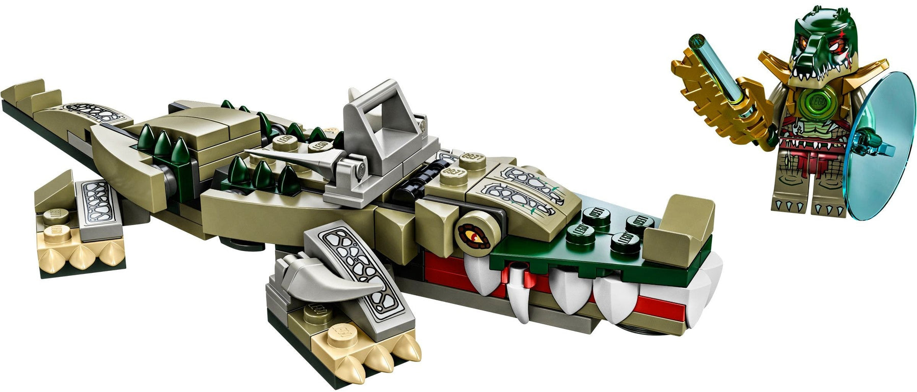 LEGO 70126 Cragger's Crocodile Legend Beast CHI - SuperSaverAU - view 2