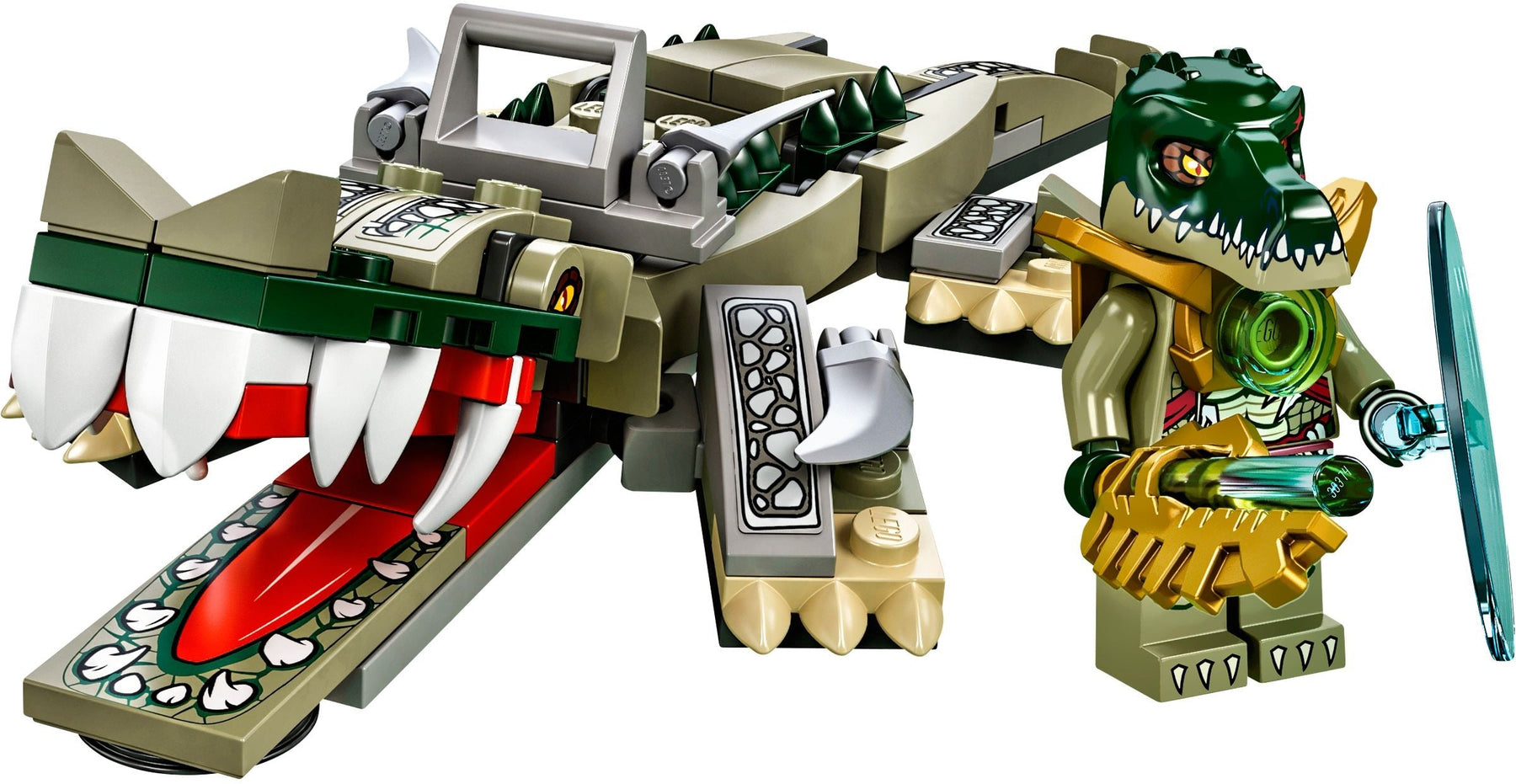 LEGO 70126 Cragger's Crocodile Legend Beast CHI - SuperSaverAU - view 3