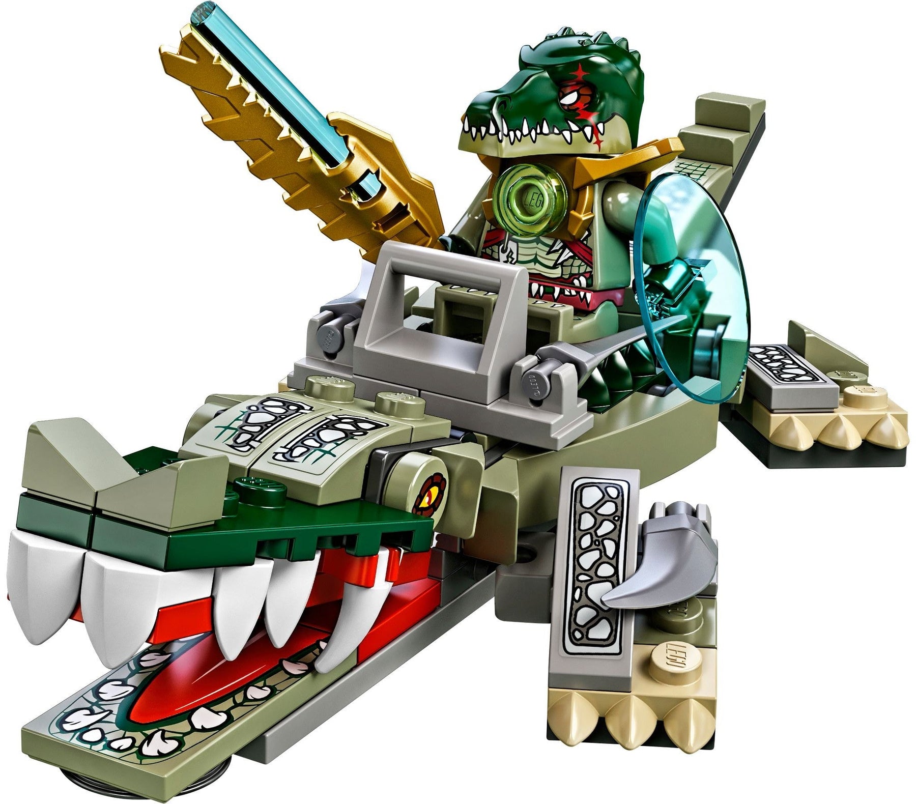 LEGO 70126 Cragger's Crocodile Legend Beast CHI - SuperSaverAU - view 4