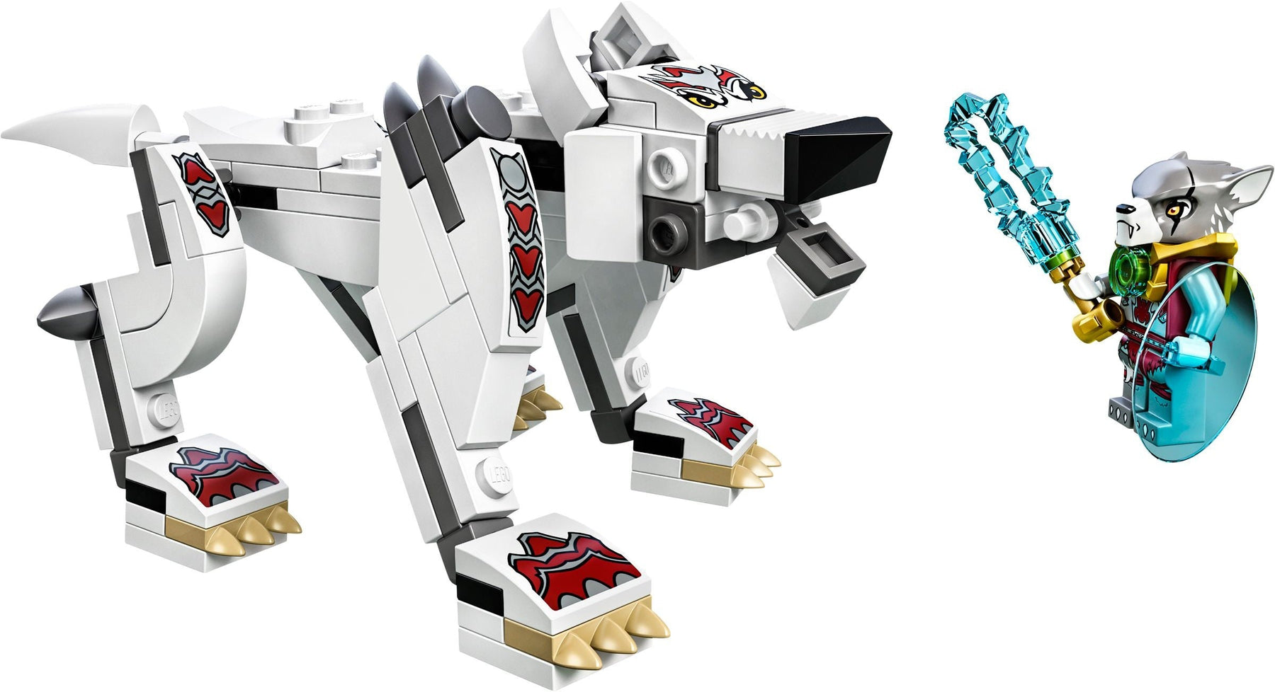 LEGO 70127 Wolf Legend Beast - Worriz CHI Warrior Set - SuperSaverAU - view 2