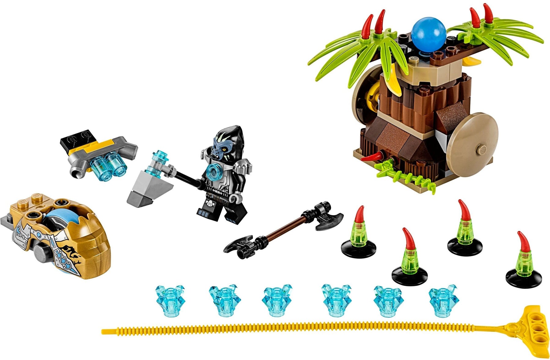 LEGO 70136 Banana Bash Speedorz Gorzan vs. CHI Tree - SuperSaverAU - view 2