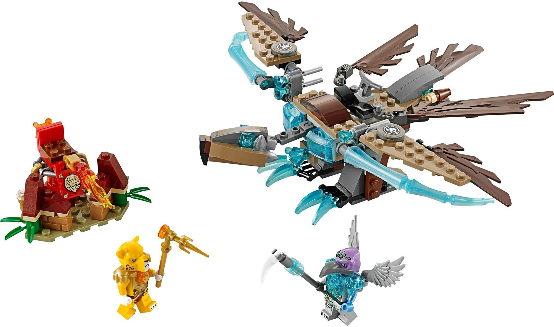 LEGO 70141 Vardy's Ice Vulture Glider - CHI Battles - SuperSaverAU - view 7