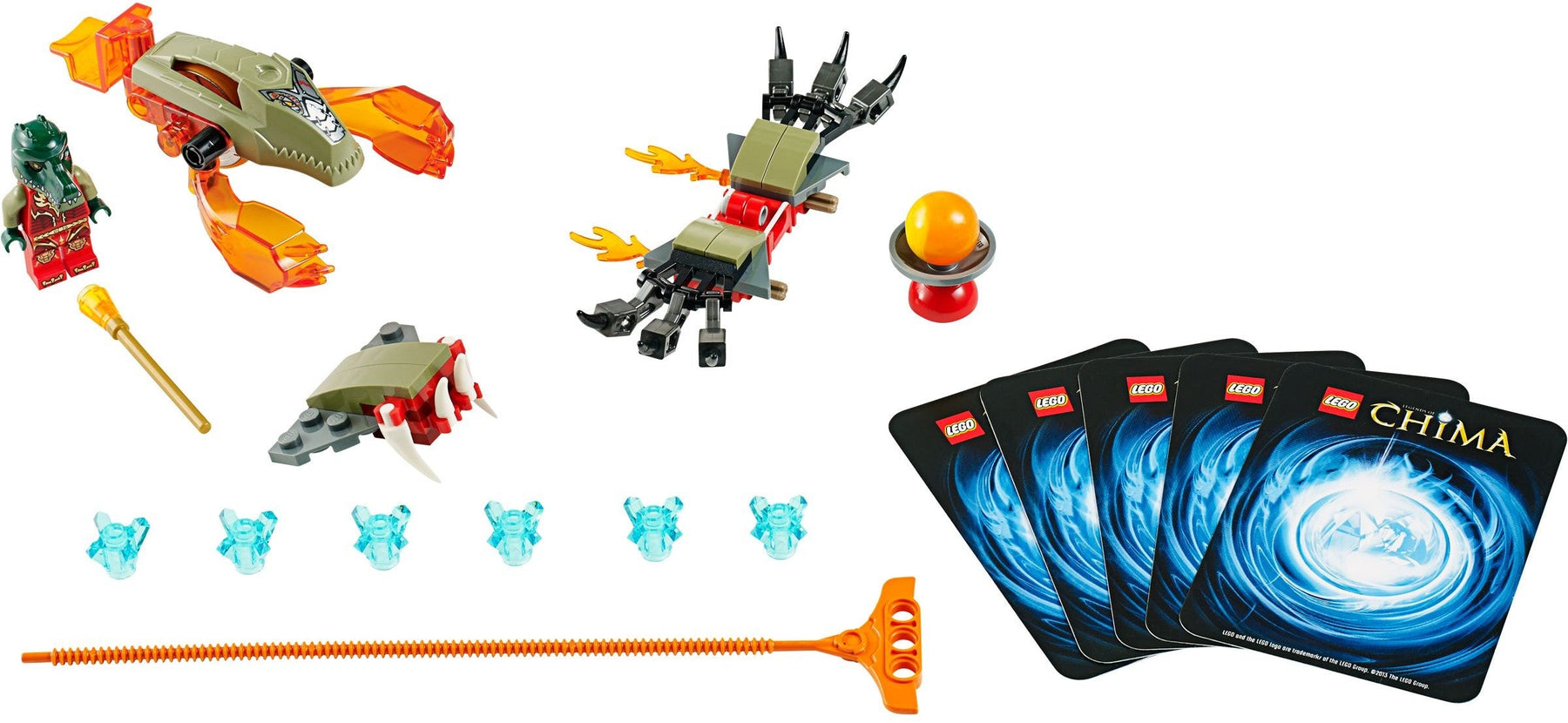 LEGO 70150 Cragger's Flaming Claws Speedorz - SuperSaverAU - view 3
