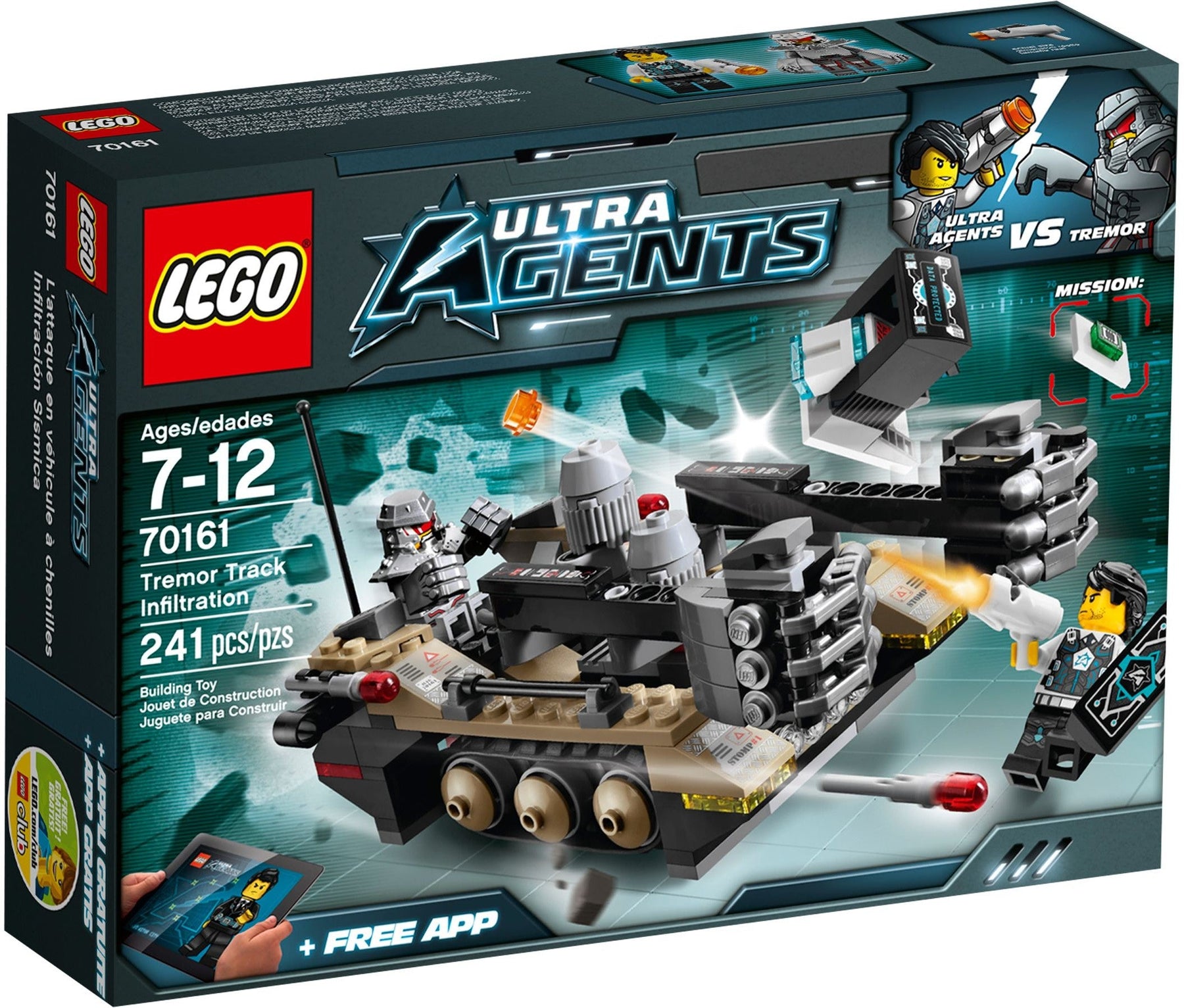 LEGO 70161 Tremor Track Infiltration Ultra Agent Set - SuperSaverAU - view 1