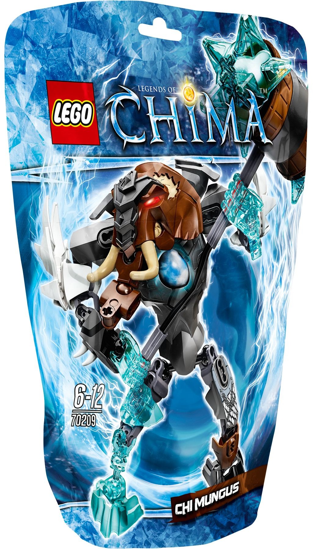 LEGO 70209 CHI Mungus - Mammoth Tribe Ice Warrior - SuperSaverAU - view 1