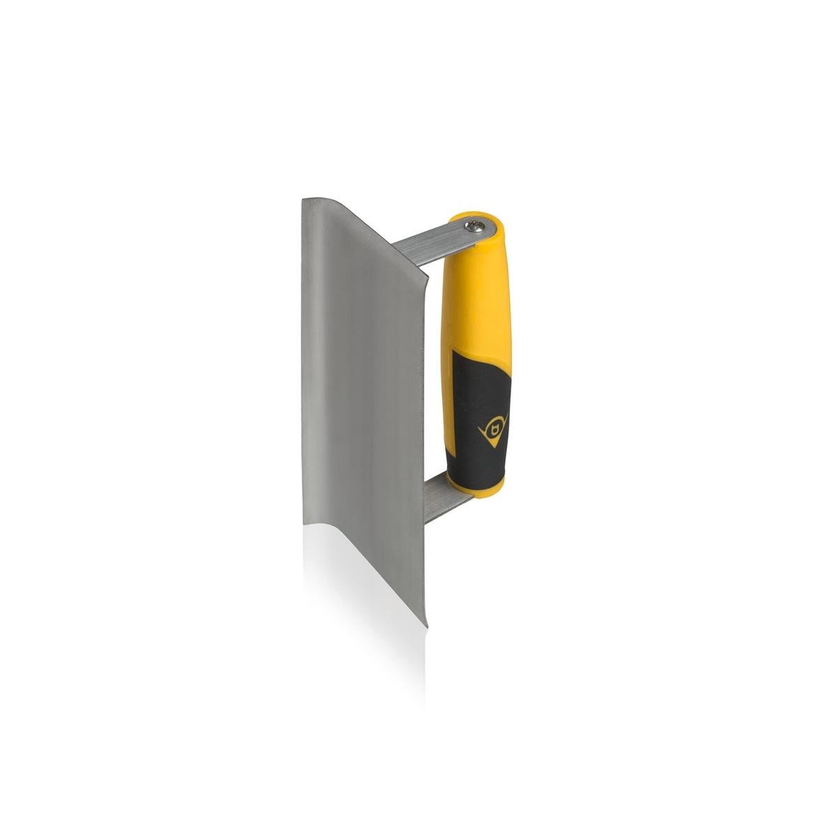 Dunlop 80mm Concrete Edger, Stainless Steel with ErgoGrip Handle