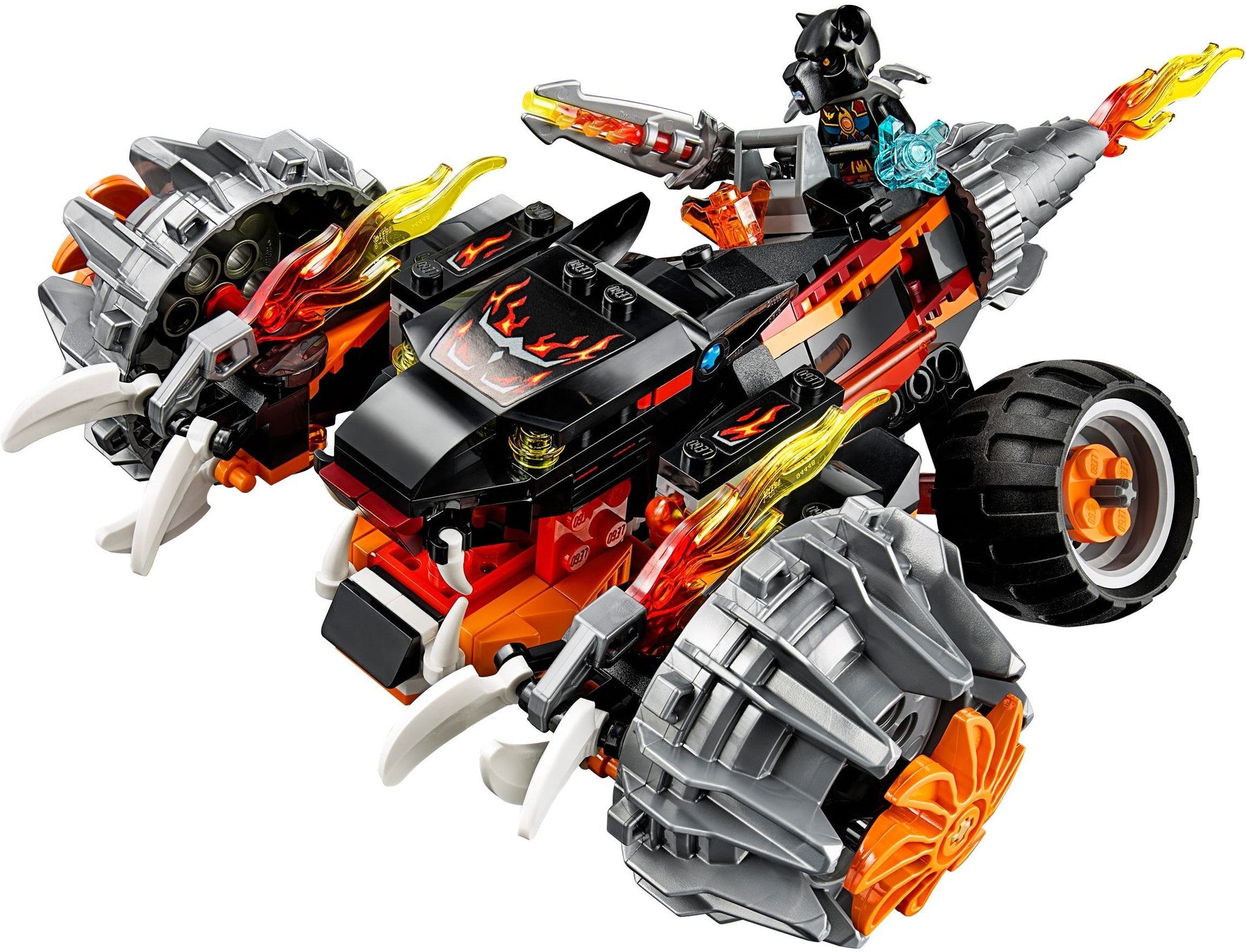 LEGO 70222 Tormak's Shadow Blazer - CHI Panther vs. Saber-tooth - SuperSaverAU - view 2