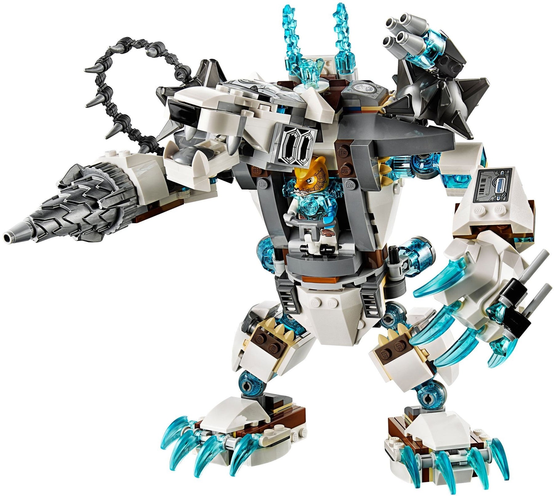 LEGO 70223 Icebite's Claw Driller - CHI Battles - SuperSaverAU - view 2
