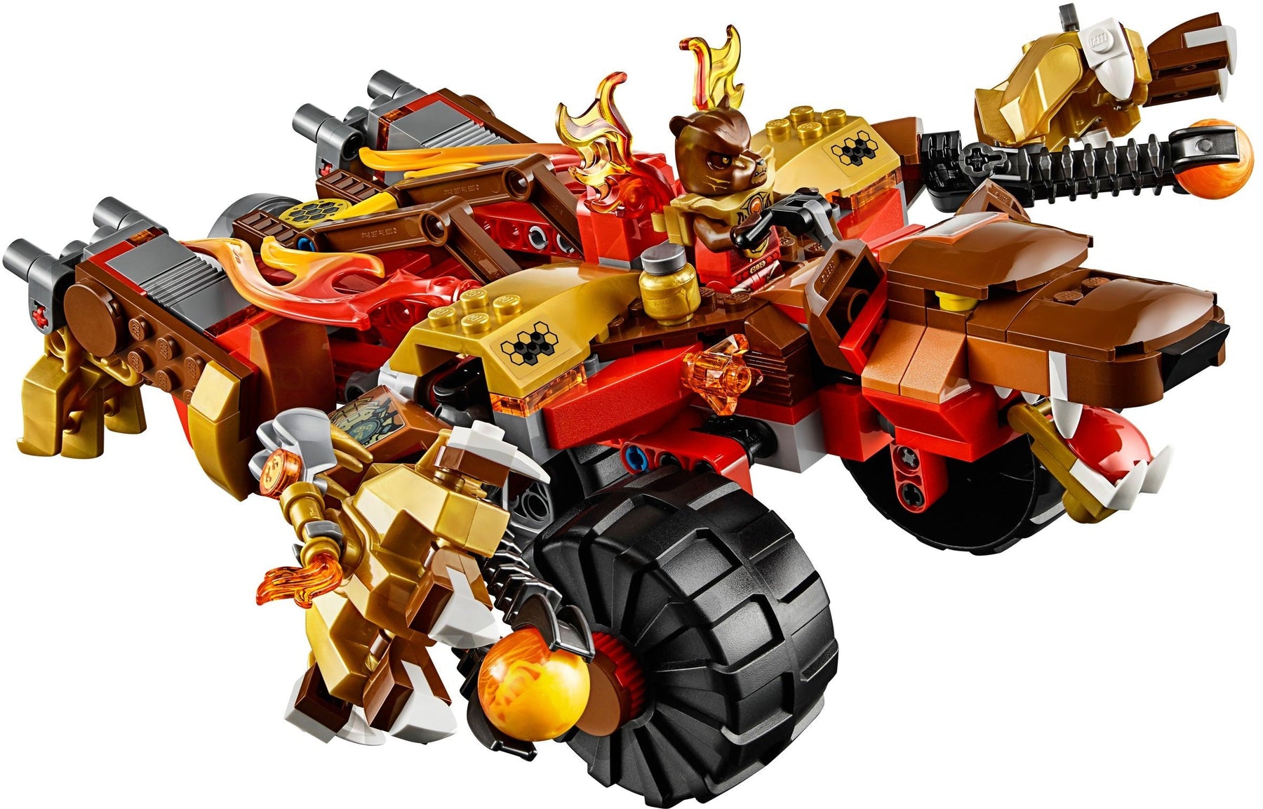 LEGO 70225 Bladvic's Rumble Bear Mech Warrior - SuperSaverAU - view 2